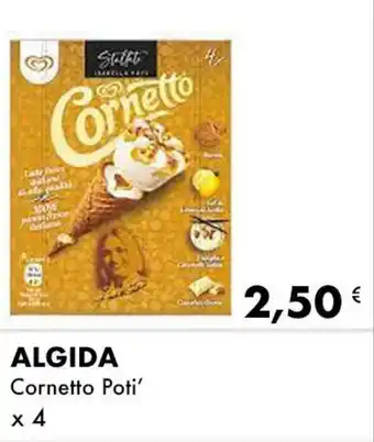 ALGIDA Cornetto Poti' x 4
