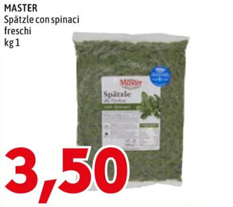 MEGA MASTER Spätzle con spinaci freschi kg 1 offerta