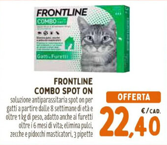 Pet Store Conad FRONTLINE COMBO SPOT ON offerta