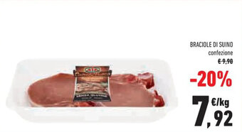 Conad Margherita BRACIOLE DI SUINO offerta