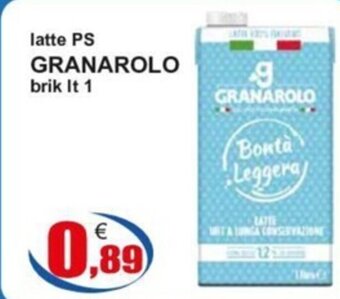 Iperstore Barletta latte PS GRANAROLO brik It 1 offerta
