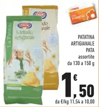 PATATINA ARTIGIANALE PATA assortite da 130 a 150 g