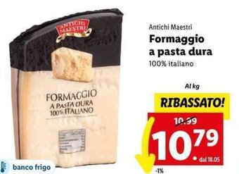 Lidl Antichi Maestri Formaggio a pasta dura offerta