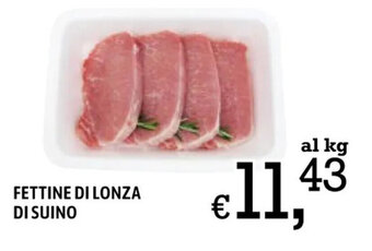 A&O FETTINE DI LONZA DI SUINO offerta