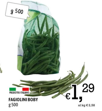 A&O FAGIOLINI BOBY g 500 offerta