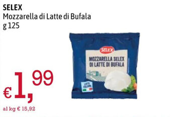 A&O SELEX Mozzarella di Latte di Bufala g 125 offerta