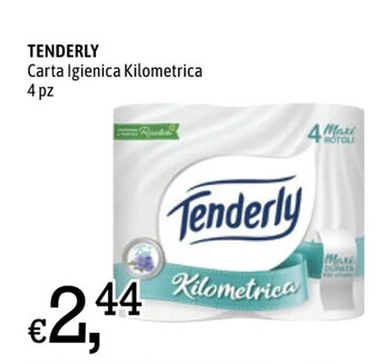 A&O TENDERLY Carta Igienica Kilometrica 4 pz offerta