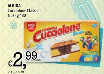 A&O ALGIDA Cucciolone Classico 6 pz-g 480 offerta