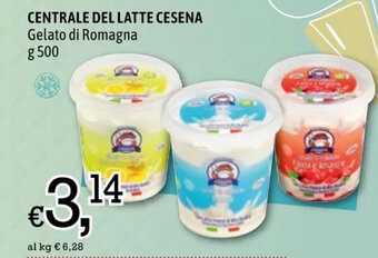 A&O CENTRALE DEL LATTE CESENA Gelato di Romagna g 500 offerta
