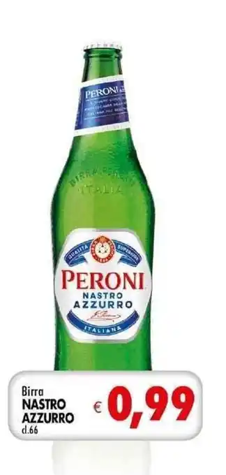 Famila Birra NASTRO AZZURRO cl. 66 offerta