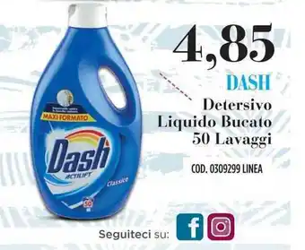 Dash Detersivo Liquido Bucato 50 lavaggi