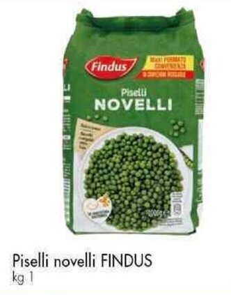 Famila Piselli novelli FINDUS kg 1 offerta