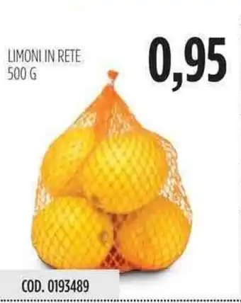 Carico Cash & Carry Limoni in Rete 500g offerta