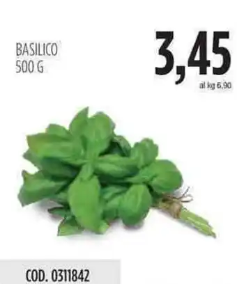 Carico Cash & Carry Basilico 500g offerta