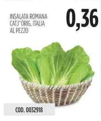 Carico Cash & Carry Romana Insalata Orig. Italia offerta