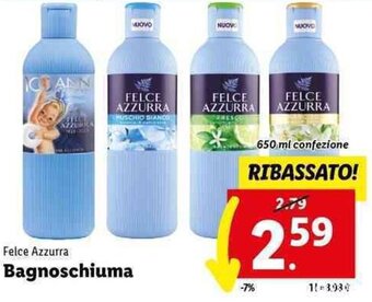 Felce Azzurra Bagnoschiuma 650 ml confezione