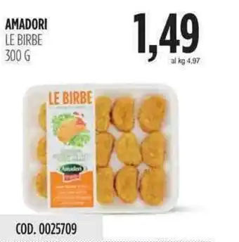 Carico Cash & Carry Amadori Le Birbe 300g offerta