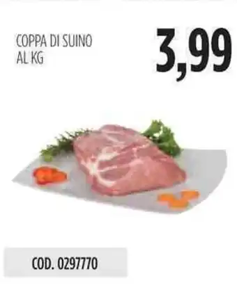 Carico Cash & Carry Coppa di Suino offerta