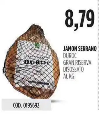 Jamon Serrano Duroc