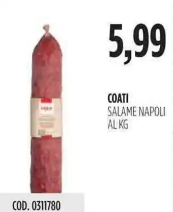 Carico Cash & Carry Coati Napoli Salame offerta