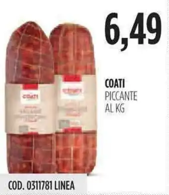 Carico Cash & Carry Coati Piccante offerta