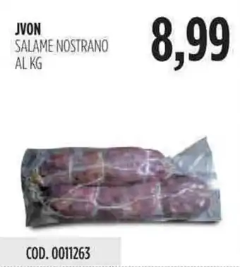 Carico Cash & Carry Jvon Nostrano Salame offerta