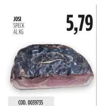 Carico Cash & Carry Josi Speck offerta