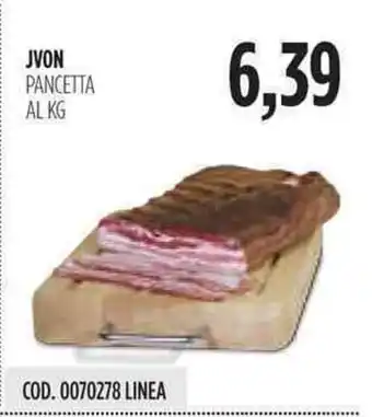 Carico Cash & Carry Jvon Pancetta offerta