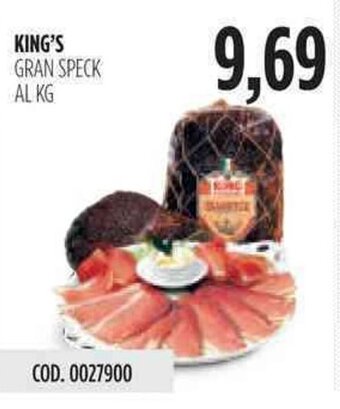 Carico Cash & Carry King's Gran Speck offerta