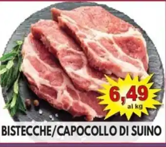 BISTECCHE/CAPOCOLLO DI SUINO