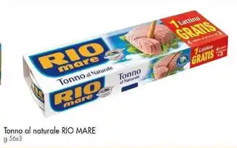 Famila Tonno al naturale RIO MARE g 56x3 offerta