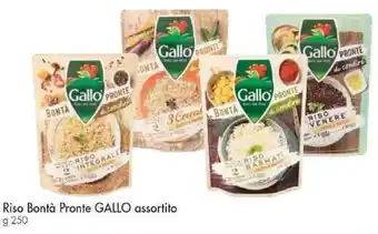 Famila Riso Bontà Pronte GALLO assortito g 250 offerta