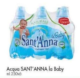 Famila Acqua SANT'ANNA la Baby ml 250x6 offerta