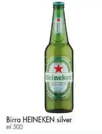 Famila Birra HEINEKEN silver ml 500 offerta