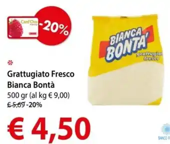Grattugiato Fresco Bianca Bontà 500 gr