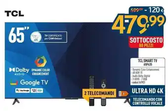 Sinergy TCL SMART TV 65P635 offerta
