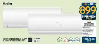 HAIER CLIMATIZZATORE H2U14TAAOUT 9+12