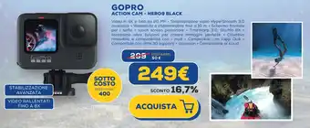 Euronics GOPRO ACTION CAM - HERO9 BLACK offerta