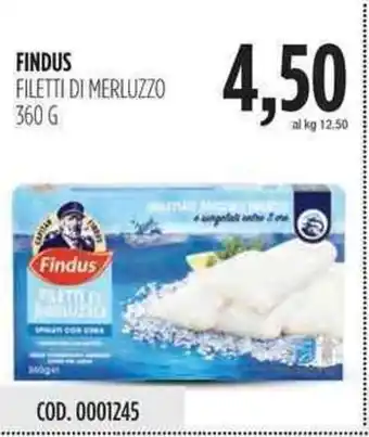 Carico Cash & Carry Findus Filetti di Merluzzo 360g offerta