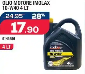 Bricofer OLIO MOTORE IMOLAX 10-W40 4 LT offerta