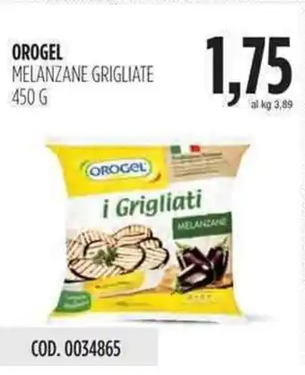 Carico Cash & Carry Orogel Melanzane Grigliate 450g offerta