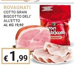 Rovagnati cotto gran biscotto deli