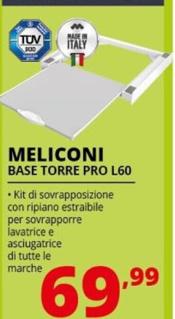 Meliconi base torre pro l60