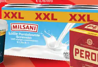 ALDI MILSANI LATTE PARZIALMENTE SCREMATO 6x1 l offerta