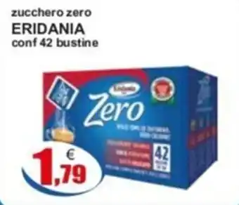 zucchero zero ERIDANIA conf 42 bustine