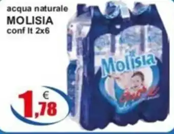 acqua naturale MOLISIA conf It 2x6
