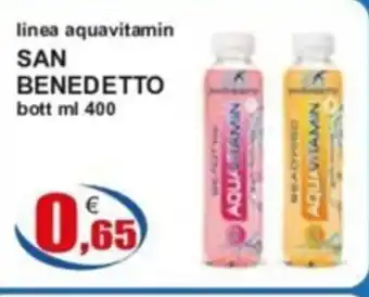 linea aquavitamin SAN BENEDETTO bott ml 400