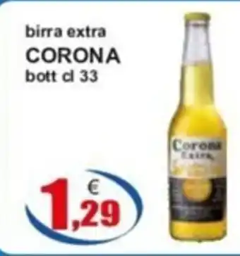 birra extra CORONA bott cl 33