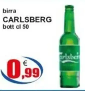 Iperstore Barletta birra CARLSBERG bott cl 50 offerta