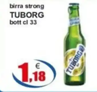 birra strong TUBORG bott cl 33